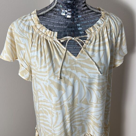 Patrons of Peace maxi tiered dress Size L - Picture 5 of 8